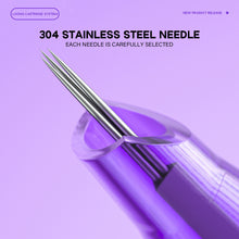 Load image into Gallery viewer, 20pcs/box Disposable Semi Permanent 0.35mm Tattoo Cartridge Needle RL RS RM M1 Eyebrow Tattoo Pen Machine Supplies
