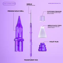 Load image into Gallery viewer, 20pcs/box Disposable Semi Permanent 0.35mm Tattoo Cartridge Needle RL RS RM M1 Eyebrow Tattoo Pen Machine Supplies

