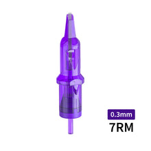 Load image into Gallery viewer, 20pcs/box Disposable Semi Permanent 0.3mm Tattoo Cartridge Needle RL RS RM M1 Eyebrow Tattoo Pen Machine Supplies
