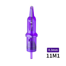 Load image into Gallery viewer, 20pcs/box Disposable Semi Permanent 0.3mm Tattoo Cartridge Needle RL RS RM M1 Eyebrow Tattoo Pen Machine Supplies
