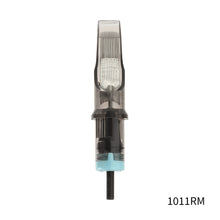Load image into Gallery viewer, 10pcs Disposable Semi Permanent Tattoo Cartridge Needle RL RM M1 Tattoo Pen Machine Universal Short Needle Eyebrow Tattoo Needle
