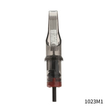 Load image into Gallery viewer, 10pcs Disposable Semi Permanent Tattoo Cartridge Needle RL RM M1 Tattoo Pen Machine Universal Short Needle Eyebrow Tattoo Needle
