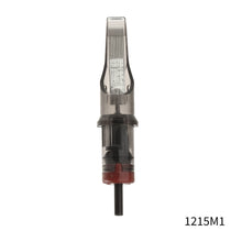 Load image into Gallery viewer, 10pcs Disposable Semi Permanent Tattoo Cartridge Needle RL RM M1 Tattoo Pen Machine Universal Short Needle Eyebrow Tattoo Needle
