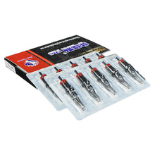 Load image into Gallery viewer, 10pcs Disposable Semi Permanent Tattoo Cartridge Needle RL RM M1 Tattoo Pen Machine Universal Short Needle Eyebrow Tattoo Needle
