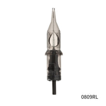 Load image into Gallery viewer, 10pcs Disposable Semi Permanent Tattoo Cartridge Needle RL RM M1 Tattoo Pen Machine Universal Short Needle Eyebrow Tattoo Needle
