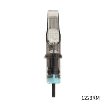 Load image into Gallery viewer, 10pcs Disposable Semi Permanent Tattoo Cartridge Needle RL RM M1 Tattoo Pen Machine Universal Short Needle Eyebrow Tattoo Needle
