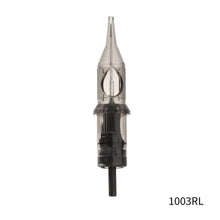 Load image into Gallery viewer, 10pcs Disposable Semi Permanent Tattoo Cartridge Needle RL RM M1 Tattoo Pen Machine Universal Short Needle Eyebrow Tattoo Needle
