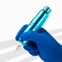 Load image into Gallery viewer, 10pcs Disposable Semi Permanent 0.35mm Tattoo Cartridge Needle RL RM M1 Tattoo Pen Machine Universal Short Needle Eyebrow Tattoo Needle
