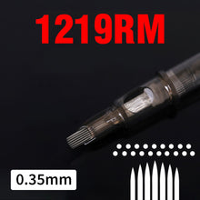 Load image into Gallery viewer, 20PCS Original 0.35mm Tattoo Needle RL RM RS M1 Disposable Sterilized Safety Tattoo Needle for Cartridge Machines Grips
