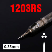 Load image into Gallery viewer, 20PCS Original 0.35mm Tattoo Needle RL RM RS M1 Disposable Sterilized Safety Tattoo Needle for Cartridge Machines Grips
