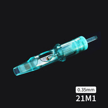 Load image into Gallery viewer, 10PCS Original 0.35mm Tattoo Needle RL RM RS M1 Disposable Sterilized Safety Tattoo Needle for Cartridge Machines Grips
