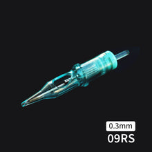 Load image into Gallery viewer, 10PCS Original 0.3mm Tattoo Needle RL RM RS M1 Disposable Sterilized Safety Tattoo Needle for Cartridge Machines Grips
