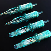 Load image into Gallery viewer, 10PCS Original 0.3mm Tattoo Needle RL RM RS M1 Disposable Sterilized Safety Tattoo Needle for Cartridge Machines Grips
