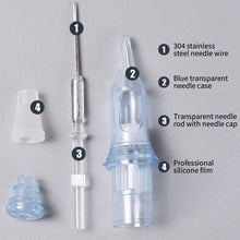 Load image into Gallery viewer, 10pcs/box 0.35mm Tattoo Supplies Needles RM RL RS M1 Revolution Cartridge Accessories Eyebrow Tattoo Pen Machine Supplies
