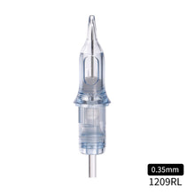 Load image into Gallery viewer, 10pcs/box 0.35mm Tattoo Supplies Needles RM RL RS M1 Revolution Cartridge Accessories Eyebrow Tattoo Pen Machine Supplies
