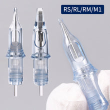 Load image into Gallery viewer, 10pcs/box 0.35mm Tattoo Supplies Needles RM RL RS M1 Revolution Cartridge Accessories Eyebrow Tattoo Pen Machine Supplies
