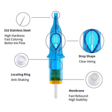 Load image into Gallery viewer, 20pcs/box 0.35mm Tattoo Supplies Needles RL Revolution Cartridge Accessories Eyebrow Tattoo Pen Machine Supplies
