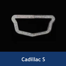 Load image into Gallery viewer, Bling Diamond CarI nterior Steering Wheel Logo Decal Sticker Accessories Metal Emblem Fit for BMW Hyundai Toyota Honda Mercedes Chevrolet Nissan
