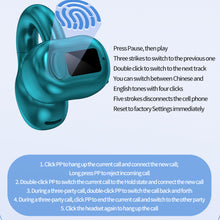 Load image into Gallery viewer, M10 Bluetooth Earphone Clip-On-Ear Type Does Not In-Ear And External Ring Ear-Clip Type Innovation Does Not Hurt The Ear Innovation Long Standby Time
