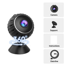 Load image into Gallery viewer, Door Eye Hole Security Camera 1080P HD Wide Angle FishEye Mini Peephole Door Wifi Web Cam Remote Monitoring Door Viewer Cameras
