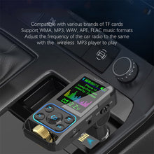 Load image into Gallery viewer, FM Transmitter Car Bluetooth Handsfree Car Kit AUX Audio Receiver QC3.0 PD 30W Fast Charging Mp3 Player FM Modulator
