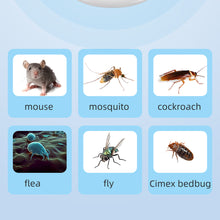 Load image into Gallery viewer, USB Ultrasonic Repeller Roaches Bed Mouse Rodent-Mosquito-Repeller 360°-Efficient Controls Repellers
