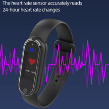 Load image into Gallery viewer, Q3 Smart Bracelet Health Exercise Pedometer Electronic Mosquito Repellent Bracelet Heart Rate Blood Pressure Monitoring Multi-Function
