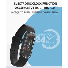 Load image into Gallery viewer, Q3 Smart Bracelet Health Exercise Pedometer Electronic Mosquito Repellent Bracelet Heart Rate Blood Pressure Monitoring Multi-Function

