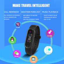 Load image into Gallery viewer, Q3 Smart Bracelet Health Exercise Pedometer Electronic Mosquito Repellent Bracelet Heart Rate Blood Pressure Monitoring Multi-Function
