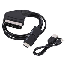 Load image into Gallery viewer, HDMI to Scart Cable Audio Video Converter HDMI to Scart HD Converter

