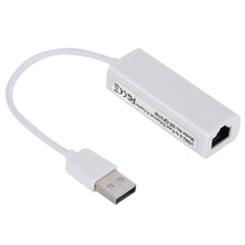 Load image into Gallery viewer, Drive-Free Usb Network Card Usb To Rj45 Ten Megabytes Wired Network Card Computer Usb External Network Card 10m Network
