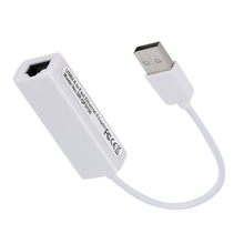 Load image into Gallery viewer, Drive-Free Usb Network Card Usb To Rj45 Ten Megabytes Wired Network Card Computer Usb External Network Card 10m Network
