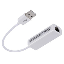 Load image into Gallery viewer, Drive-Free Usb Network Card Usb To Rj45 Ten Megabytes Wired Network Card Computer Usb External Network Card 100m Network
