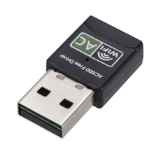 Load image into Gallery viewer, 600Mbps Dual-band WiFi Adapter USB Antenna 2.4/5 GHz USB Wifi Adapter Wireless Network Card Adaptador Wifi

