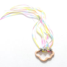 Load image into Gallery viewer, Montessori Style Sensory Toy BPA-free Non-toxic Baby Ribbon Ring Newborns Upwards Develop Colour Recognition Sensory Toy
