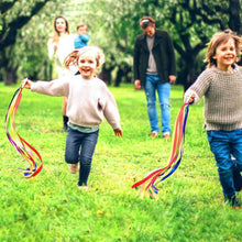 Load image into Gallery viewer, Montessori Style Sensory Toy BPA-free Non-toxic Baby Ribbon Ring Newborns Upwards Develop Colour Recognition Sensory Toy
