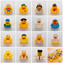 Load image into Gallery viewer, 1PC Cosplay Rubber Duck Baby Bath Toys Kids Shower Bath Toy Float Squeaky Sound Duck Funny Swimming Water Play Game Gift
