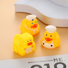 Load image into Gallery viewer, 1PC Cosplay Rubber Duck Baby Bath Toys Kids Shower Bath Toy Float Squeaky Sound Duck Funny Swimming Water Play Game Gift
