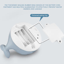 Load image into Gallery viewer, Baby Light Bathtub Toy Induction Water Spray Whale Squirting Sprinkler Toy Automatic Squirting Water Baby Bath Toy Shower Toy
