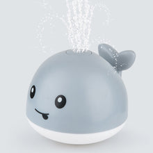 Load image into Gallery viewer, Baby Light Bathtub Toy Induction Water Spray Whale Squirting Sprinkler Toy Automatic Squirting Water Baby Bath Toy Shower Toy
