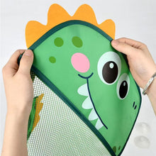 Load image into Gallery viewer, Baby Shower Toy Cute Duck Frog Net Toy Storage Bag Strong Suction Cup Baby Shower Game Bag Bathroom Organizer Water Toy
