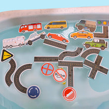 Load image into Gallery viewer, 23Pcs/Set Baby Bathroom Toys Soft EVA Paste Early Educational DIY Puzzles Toys Animal Sticker Bath Baby Water Toys for 0 12 Months 1 Years
