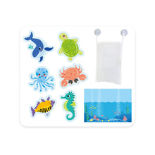 Load image into Gallery viewer, Baby Bathroom Toys Soft EVA Paste Early Educational DIY Puzzles Toys Animal Sticker Bath Baby Water Toys for 0 12 Months 1 Years
