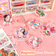 Load image into Gallery viewer, Transparent Acrylic Picture Photo Frame Magnetic Photocard Holder Poster Display Stand DIY Desktop Decoration Ornament
