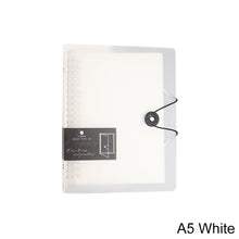Load image into Gallery viewer, A5/B5 Transparent Loose Leaf Binder Notebook Diary Removable And Replaceable Inner Pages Office School Supplies Stationery
