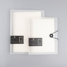 Load image into Gallery viewer, A5/B5 Transparent Loose Leaf Binder Notebook Diary Removable And Replaceable Inner Pages Office School Supplies Stationery
