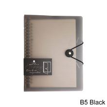 Load image into Gallery viewer, A5/B5 Transparent Loose Leaf Binder Notebook Diary Removable And Replaceable Inner Pages Office School Supplies Stationery
