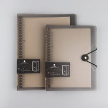 Load image into Gallery viewer, A5/B5 Transparent Loose Leaf Binder Notebook Diary Removable And Replaceable Inner Pages Office School Supplies Stationery
