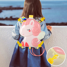 Load image into Gallery viewer, Large Capacity Children's Backpack Water Gun Toys Summer Water Entertainment Beach Splashing Pump Pull Type Water Gun Toys
