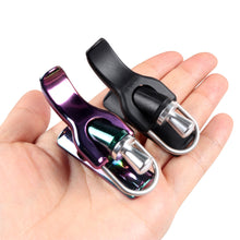 Load image into Gallery viewer, 1PC Breakaway Marine Fishing Launch Gun Clamp Thumb Button Surfing Casting Trigger Barrel Clip Fish Finger Protector Tool
